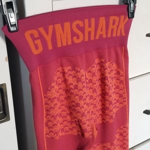 New GYMSHARK xsm/sm orange logo legging lift  butt contour running pants